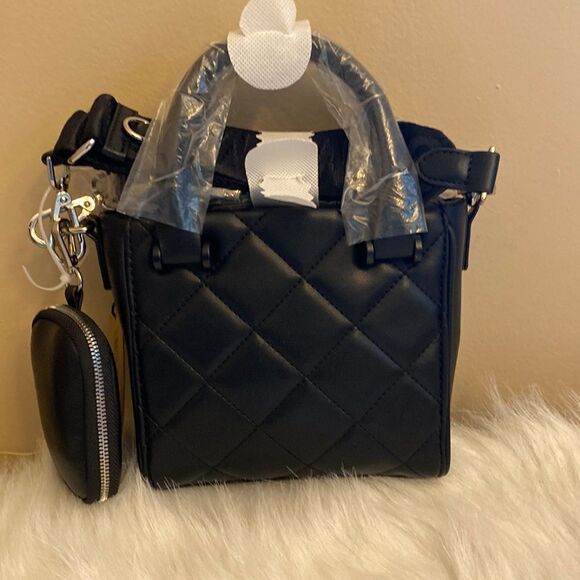 NWT Steve Madden (BBABI) Satchel Crossbody Bag w/Air Pod Case *Limited Edition* - Picture 7 of 15